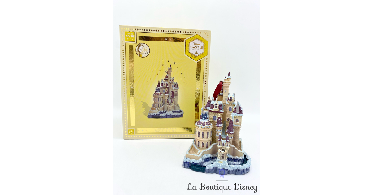 Ornement Disney Castle Collection 10/10 Château de Belle La belle et la